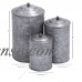 Decmode Metal Galvanized Canister, Set of 3, Multi Color   556344429